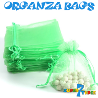 18 x 25cm - Mint Green Organza Bags